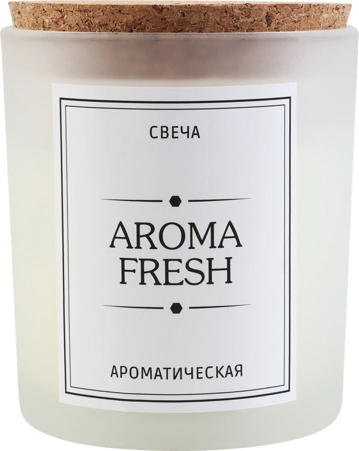 Свеча HOMECLUB Aroma Fresh, воск, Арт. AMCH-3