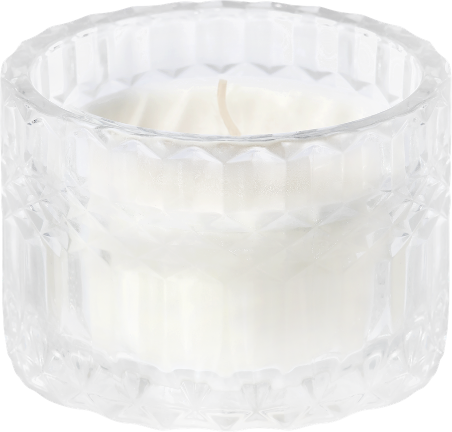 Свеча ароматическая HOMECLUB Crystal, в банке, подарочная упаковка, парафин, Арт. EPST0101