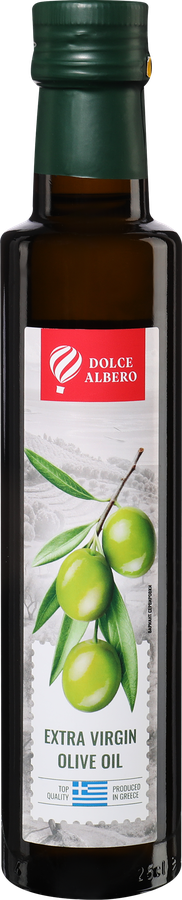 Масло оливковое DOLCE ALBERO Extra Virgin, 250мл