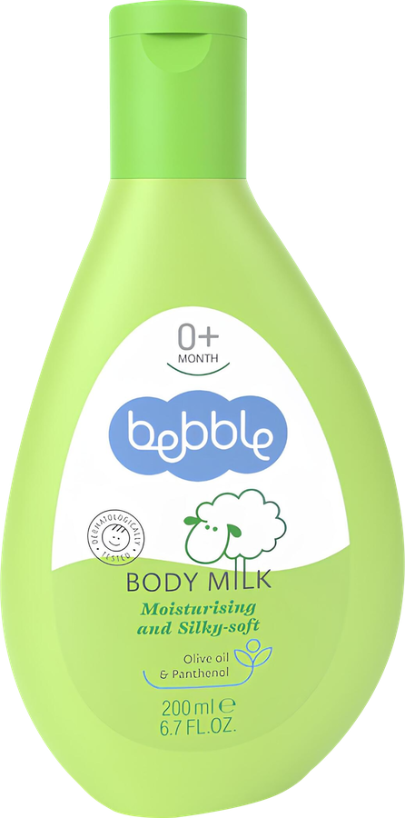 Молочко детское для тела BEBBLE Body Milk 0+, 200мл