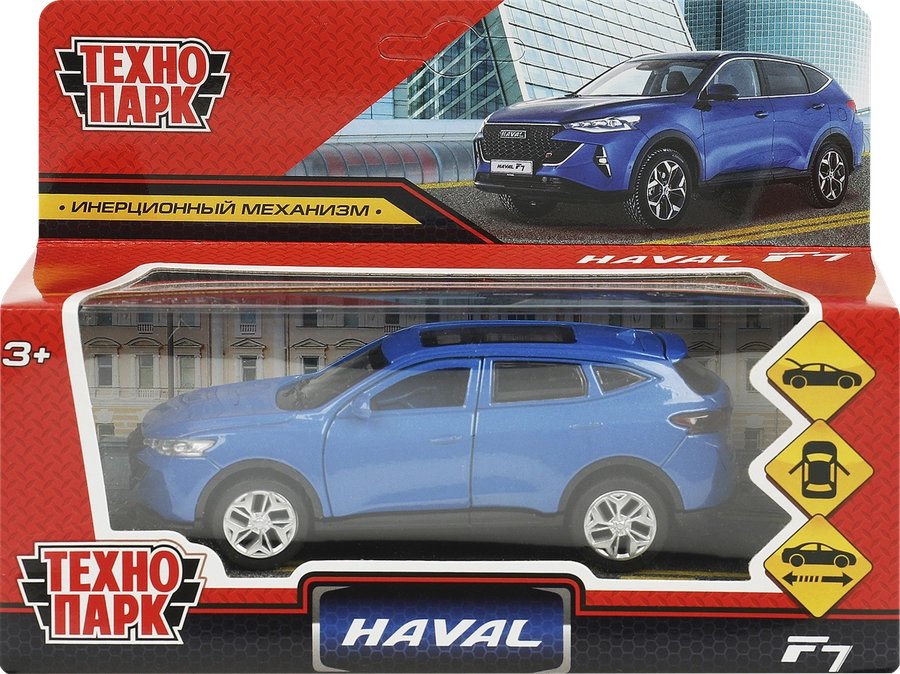 Машина ТЕХНОПАРК Haval, металлическая, 12см, в ассортименте