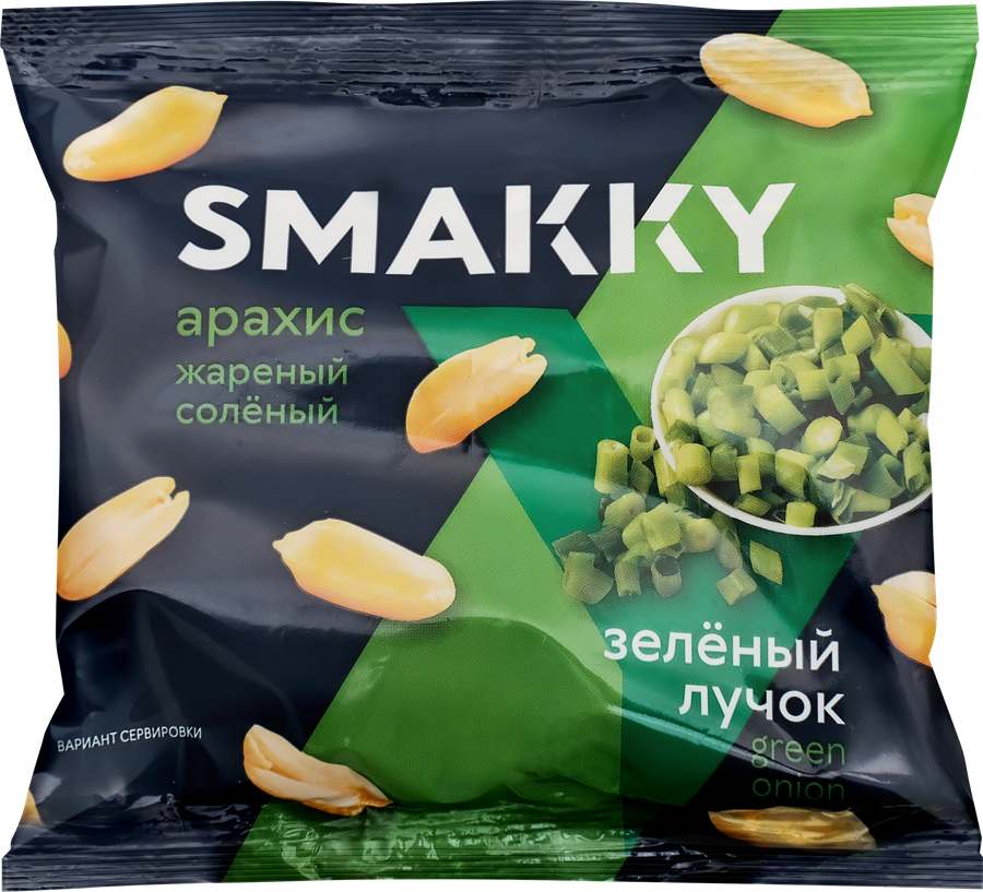 Арахис SMAKKY Лучок, жареный соленый, 70г