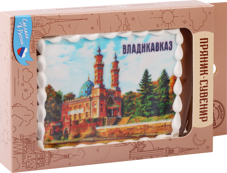 Пряник ЛЕНТА ВЫБОР ЭКСПЕРТОВ Города Владикавказ, 100г, превью