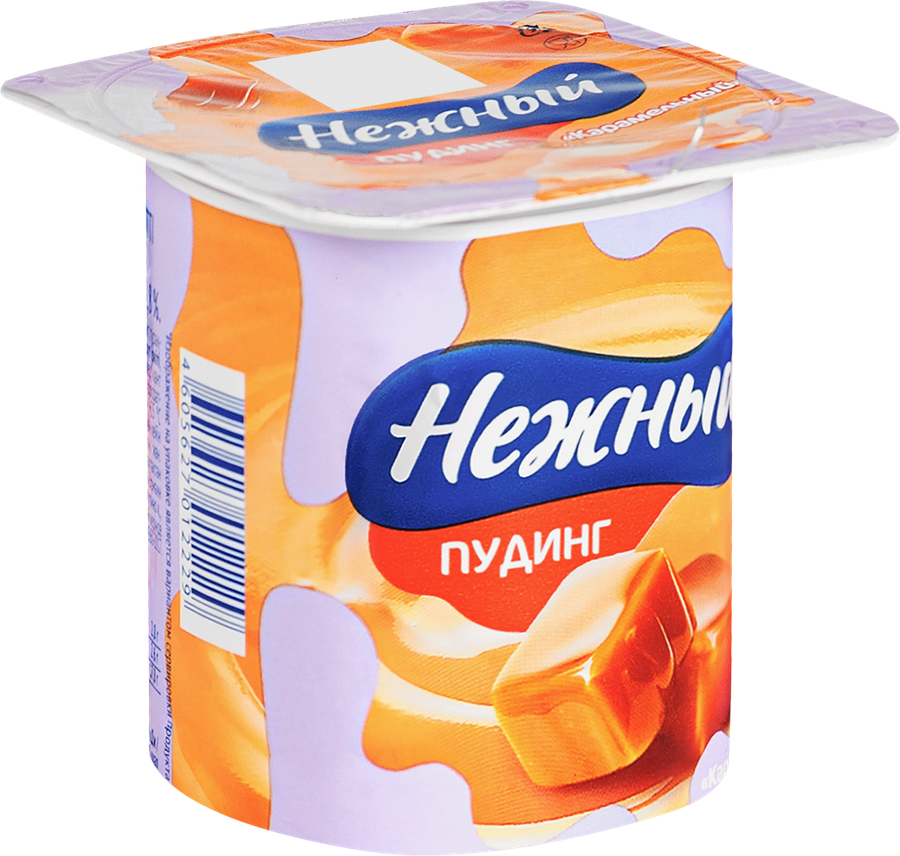 Пудинг НЕЖНЫЙ Карамельный 2,8%, без змж, 100г, предпросмотр