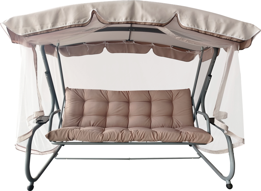 Качели 3-х местные GIARDINO CLUB 220х130х175см, Арт. YLX-4026A