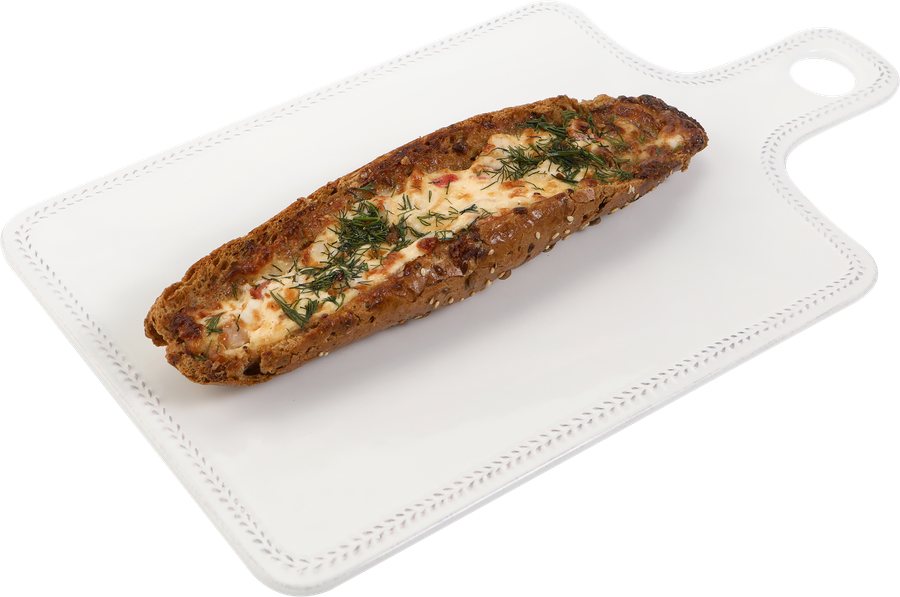 Горбушка с копченой курицей, 150г