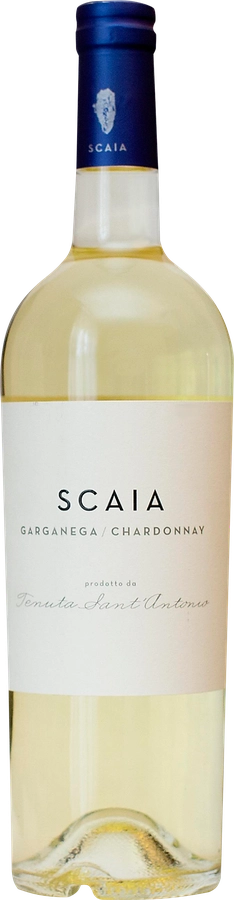 Вино TENUTA SANT'ANTONIO Scaia Garganega Chardonnay Тревенеция ординарное белое полусухое, 0.75л