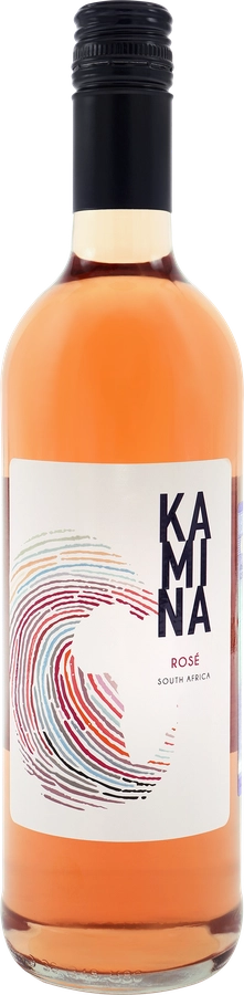 Вино KAMINA Rose выдержанное розовое сухое, 0.75л