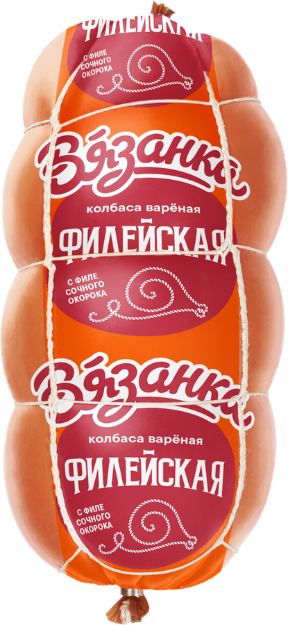 Колбаса вареная ВЯЗАНКА Филейская Вязанка, 400г