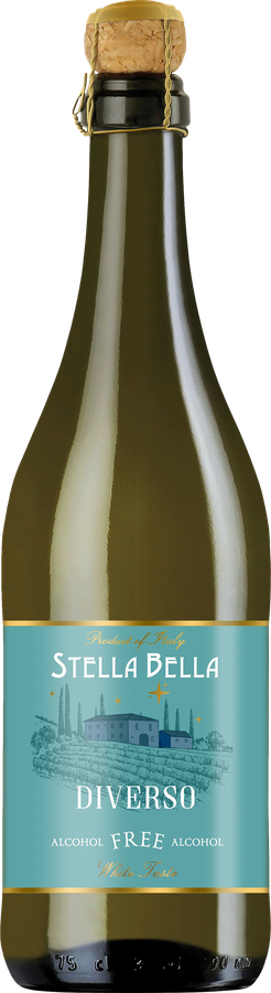 ВиноигристоебезалкогольноеSTELLABELLAДиверсоБьянкобелоесладкое,0.75л