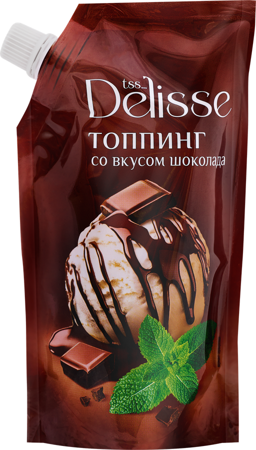 Топпинг DELLISE со вкусом шоколада, 270г