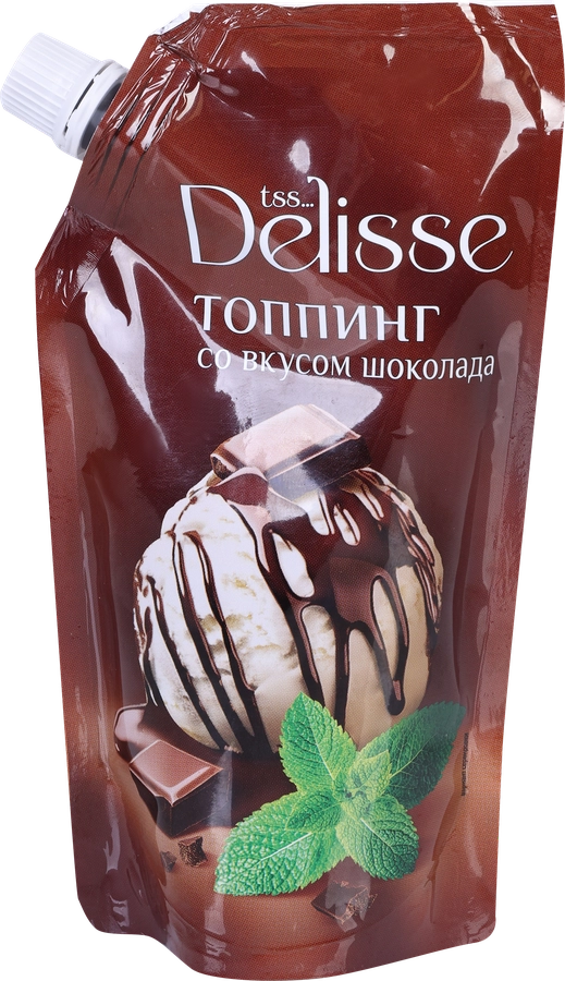 Топпинг DELLISE со вкусом шоколада, 270г