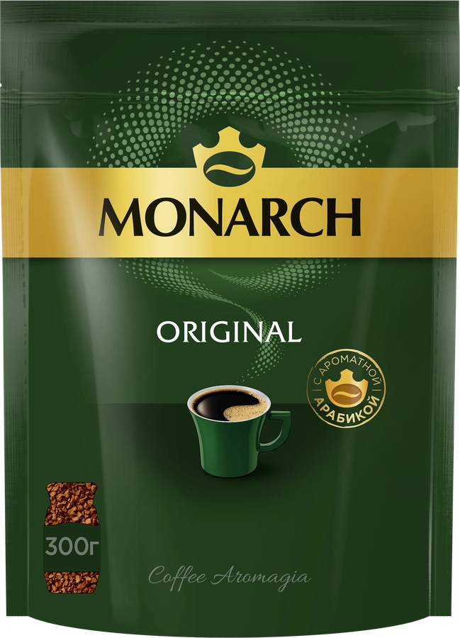 Кофе растворимый MONARCH Original, 300г