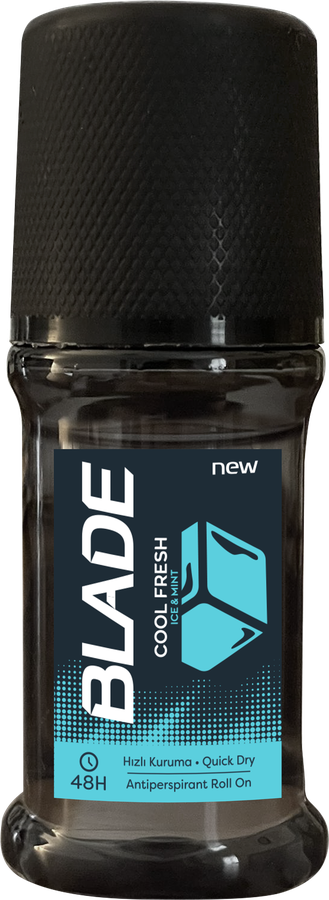 Дезодорант-антиперспирант роликовый мужской BLADE Cool Fresh, 50мл