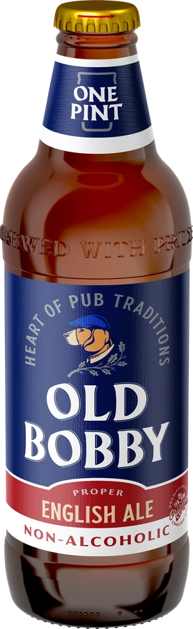 Напиток пивной безалкогольный OLD BOBBY Ale паст. алк.0,5% ст.