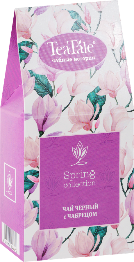 Чай черный TEATALE Garden Flowers Purple байховый с чабрецом, среднелистовой, 50г, превью