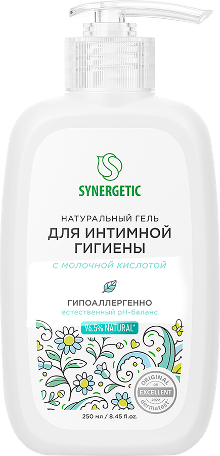 Гель для интимной гигиены SYNERGETIC Натуральный, 250мл