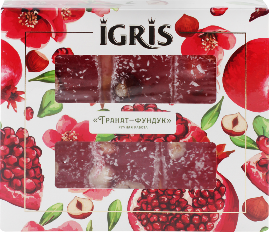 Рахат-лукум IGRIS Гранат-фундук, 145г