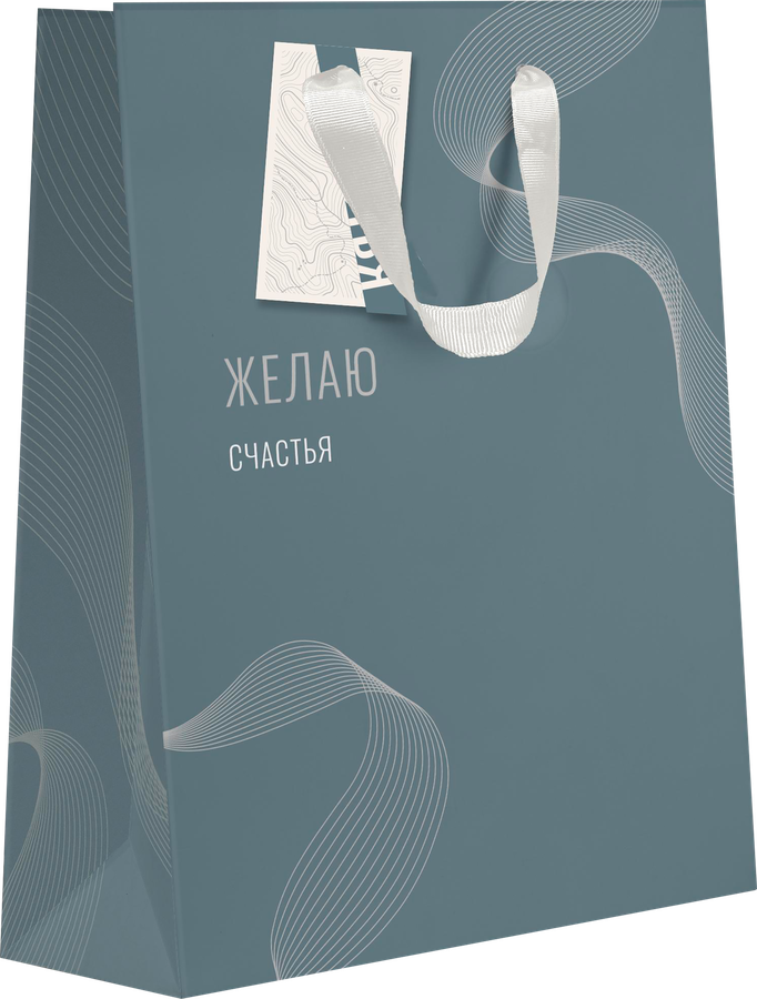 Пакет подарочный ПАКЕТИКО Country премиум, 31,5х25,5х11см, Арт. LVS, предпросмотр