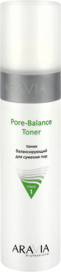 Тоник для лица ARAVIA PROFESSIONAL Pore-Balance балансирующий для сужения пор, 250мл