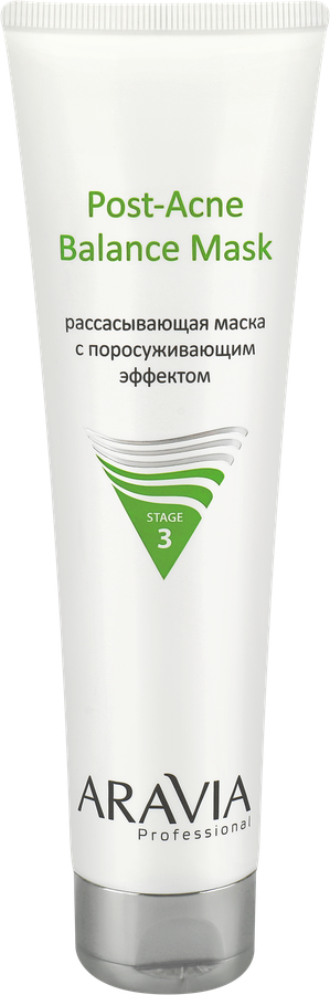 Маска для лица ARAVIA PROFESSIONAL Post-Acne Balance Mask поросуживающий эффект, для жирной и проблемной кожи, 100мл, предпросмотр