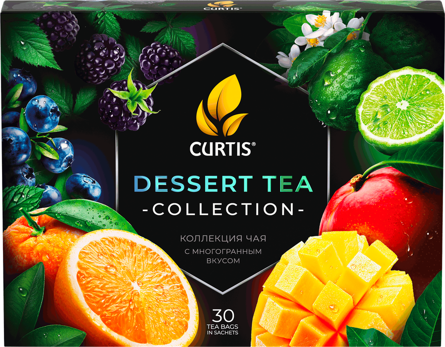 Чай CURTIS Dessert Tea Collection, 30саш