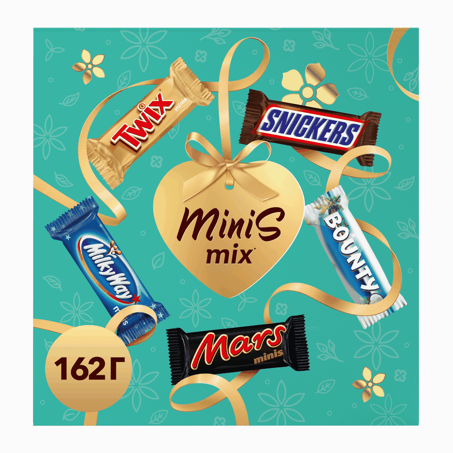 Набор подарочный MINIS MIX, 162г