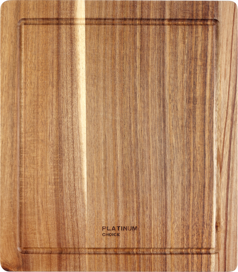 Доска разделочная PLATINUM CHOICE 32х28х1,9см, акация, Арт. AS-B1
