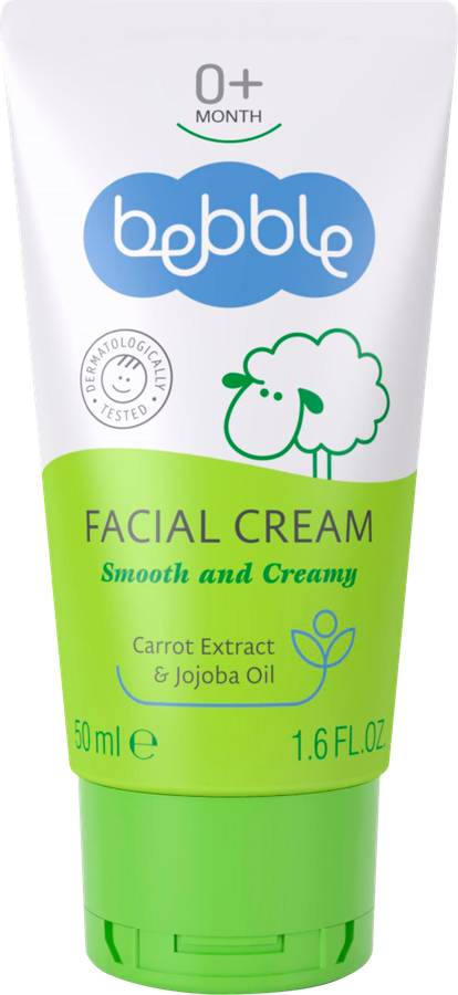 Крем для лица детский BEBBLE Facial Cream 0+, 50мл