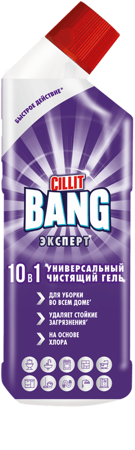 Средство чистящее CILLIT BANG Универсальное 10в1, 800мл
