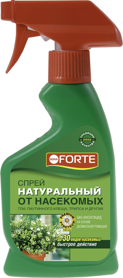 Инсектицидотнасекомых-вредителейBONAFORTEнатуральный,спрей,250мл