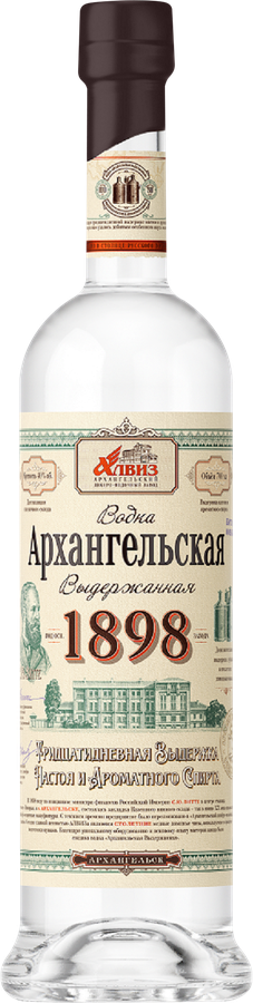Водка АРХАНГЕЛЬСКАЯ Выдержанная 40%, 0.7л