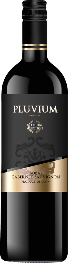 Вино PLUVIUM Утиель-Рекена Бобаль Каберне-Совиньон ординарное красное сухое, 0.75л
