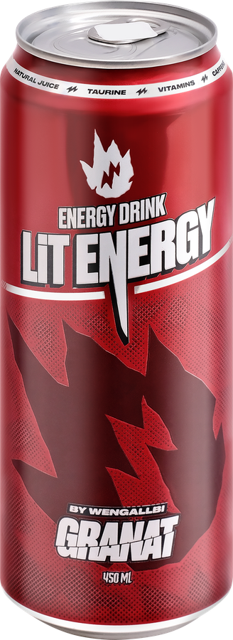 Напиток энергетический LIT ENERGY Granat, 0.45л