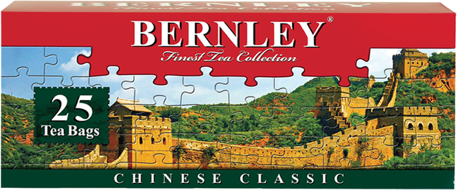 Чай зеленый BERNLEY Чайниз Классик китайский, 25пак