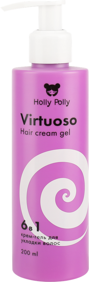 Крем-гель для укладки волос HOLLY POLLY Virtuoso 6в1, 200мл