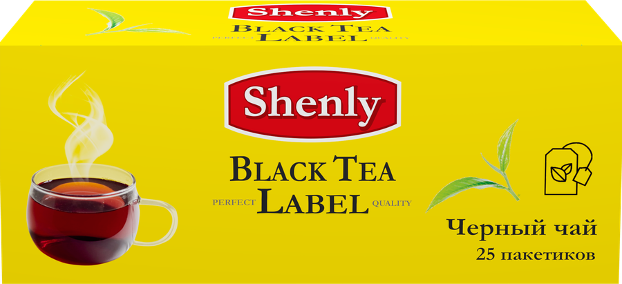 Чай черный SHENLY байховый, 25пак