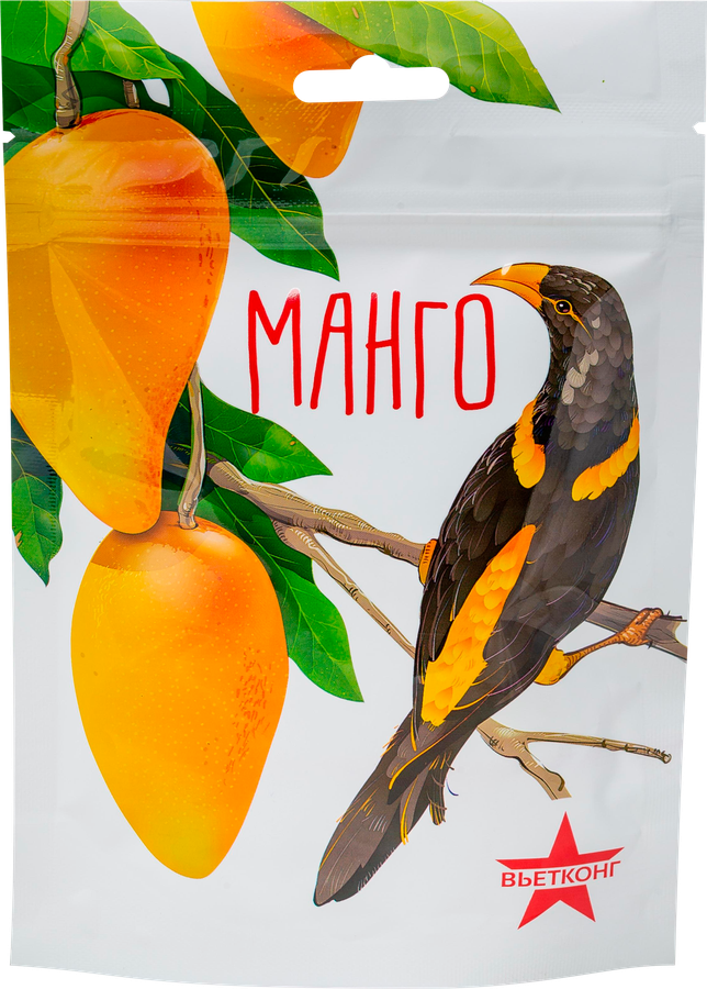 Манго сушеное ВЬЕТКОНГ лепестки, 80г