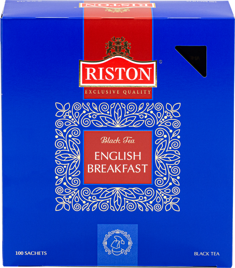 Чай черный RISTON English Breakfast, 100пак