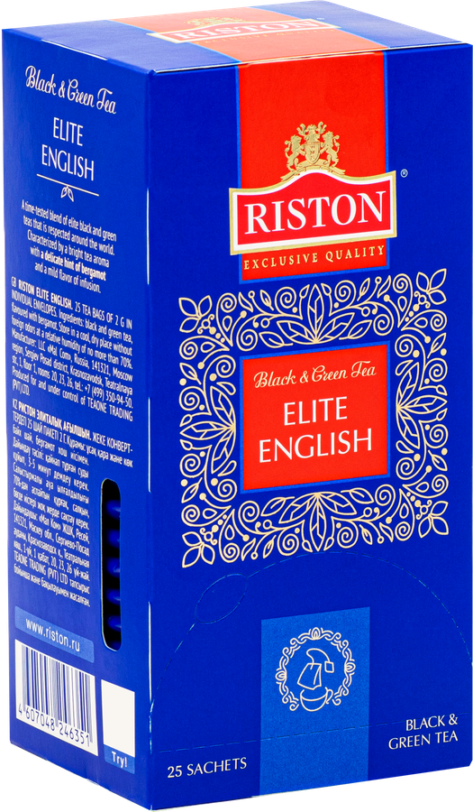Чай черный RISTON Elite english, 25пак, превью