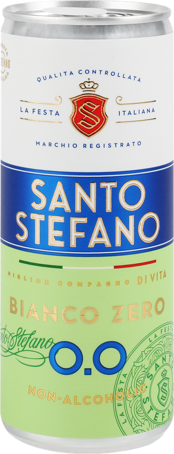 Напиток безалкогольный SANTO STEFANO Bianco, 0.25л