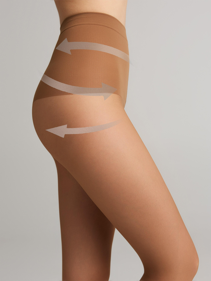 Колготки женские CONTE Slimfit, 20 den bronz 3, Арт. 23С-7СП, превью