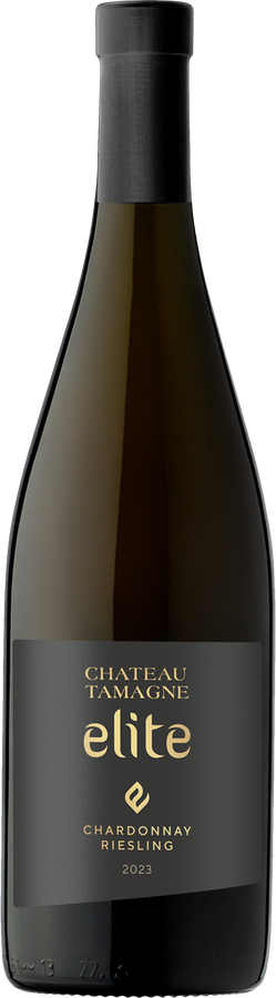 Вино CHATEAU TAMAGNE Elite Шардоне-Рислинг белое сухое, 0.75л