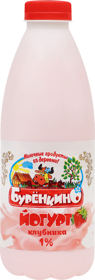 Йогурт PL 365 TempSubst 1% Клубника ПЭТ без змж