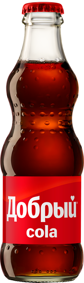 Напиток ДОБРЫЙ Cola сильногазированный, 0.33л