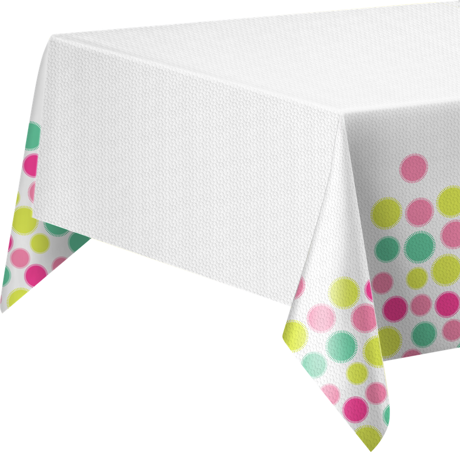 Скатерть бумажная ЛЕНТА декоративная,120x180см, в ассортименте, превью