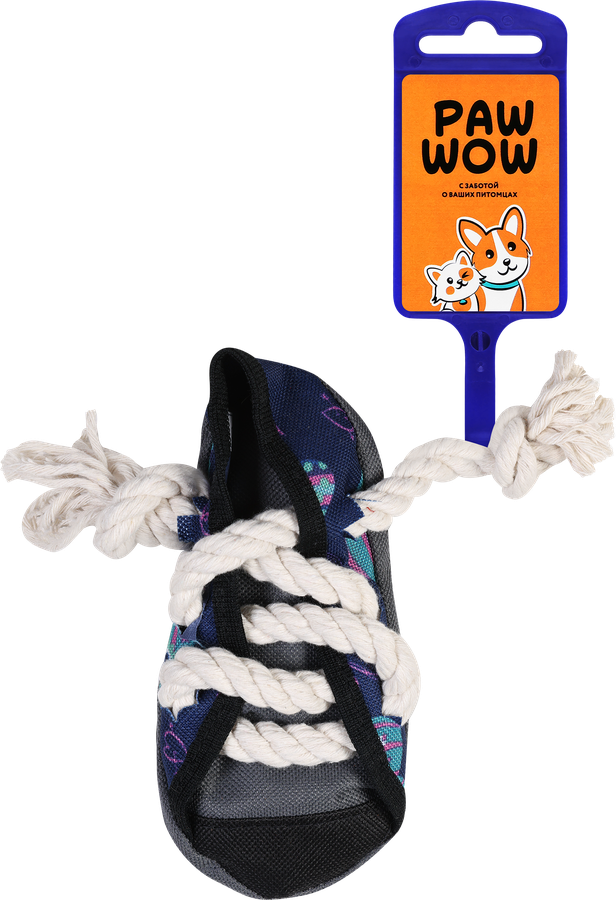 Игрушка PAW WOW тягалка с пищалкой Кед