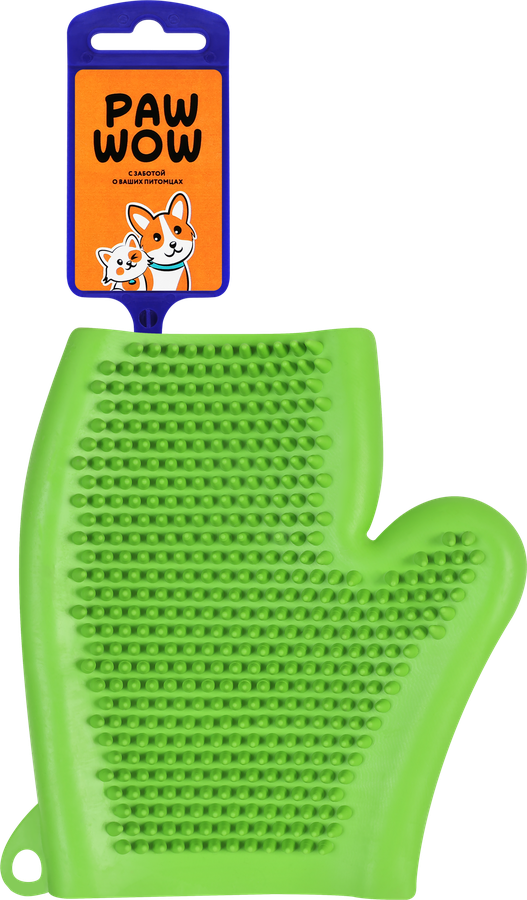 Щетка PAW WOW Рукавица для вычесывания