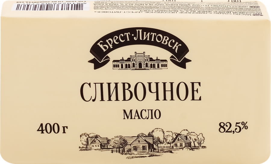 Масло сладко-сливочное БРЕСТ-ЛИТОВСК 82,5% без змж