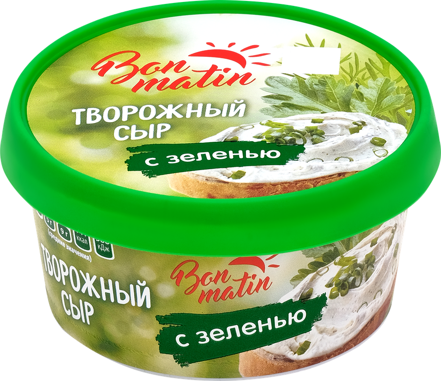 Сыр ЧТМ fantasy brands творожный с зеленью 30% без змж 130г
